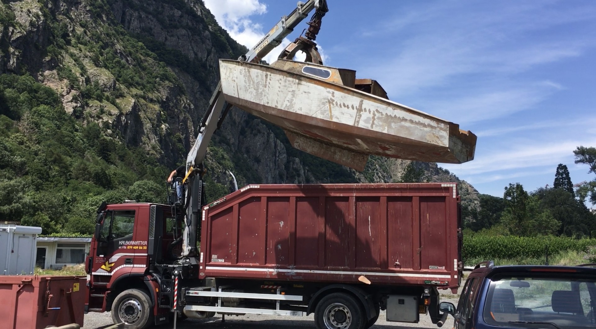 Épave de bateau